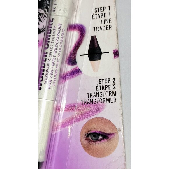 Rimmel London Wonder Ombre Holographic Eyeliner 003 Purple Prism Makeup Eye Wear - Picture 3 of 15